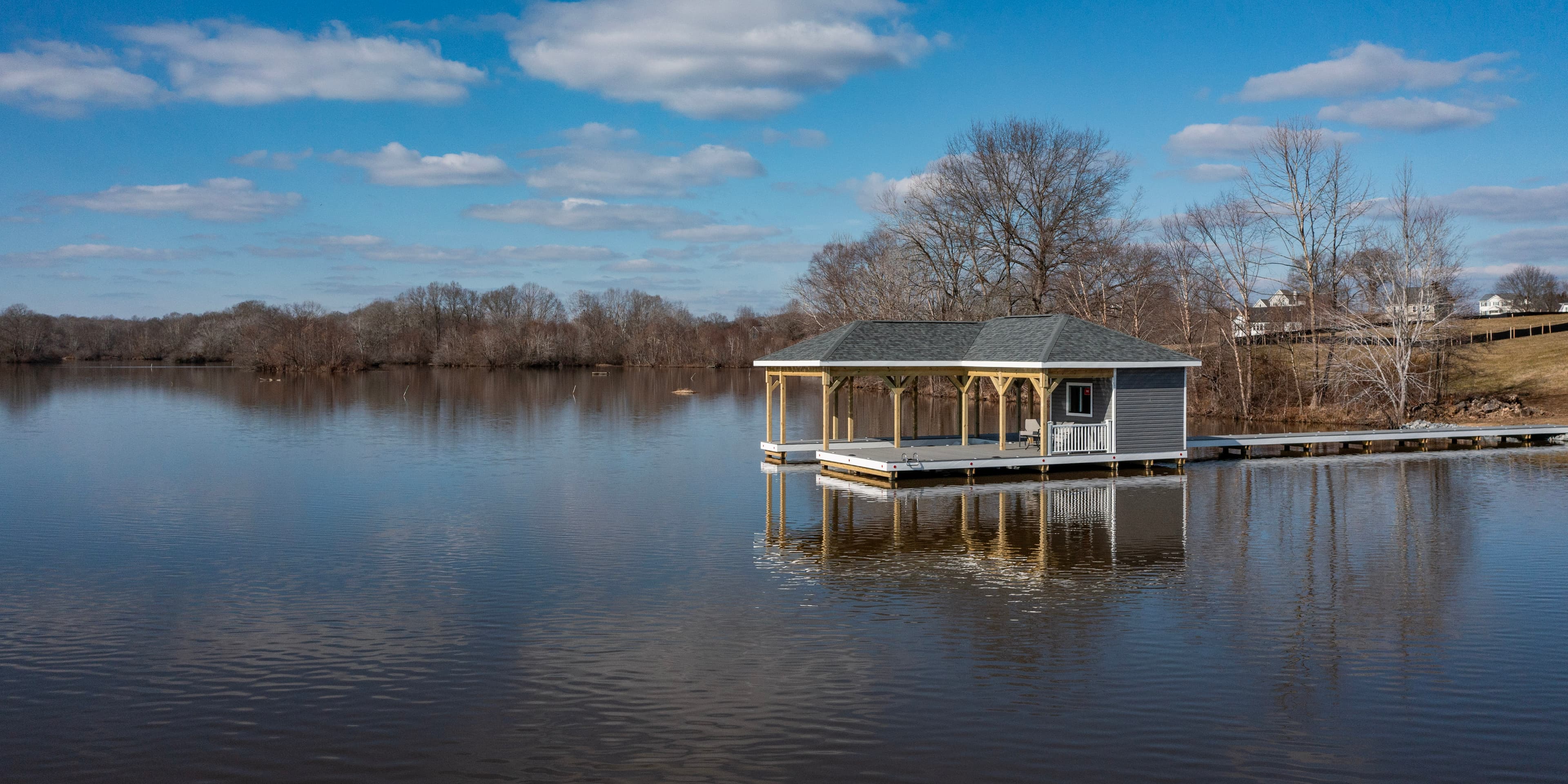 Boathouse on Lake Anna